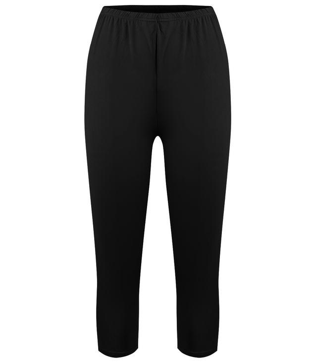 Classic women's seamless 3/4 cropped leggings LILLY