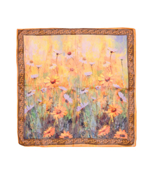 Elegancka kobieca chusta z obłędnym wzorem 70x70