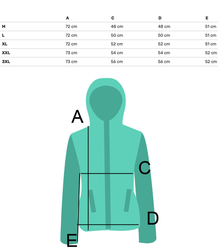 Warm men's quilted winter jacket with hood 