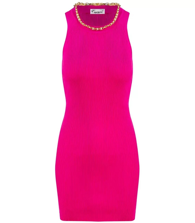 Matching elastic chain dress