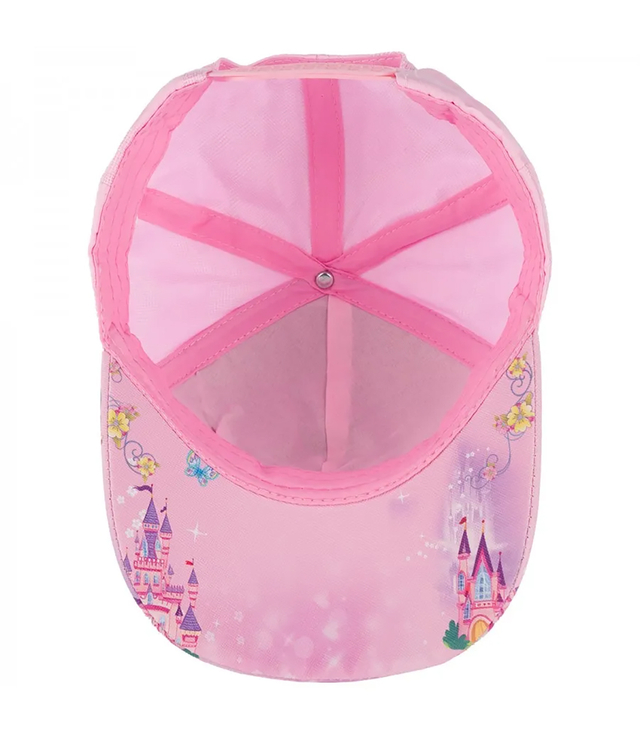 Children's baseball cap decorated with bunny print