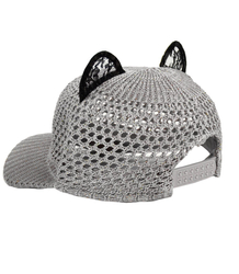 Cat ears baseball cap