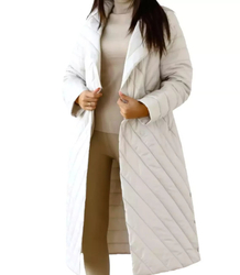 Women's Transitional Quilted Elegant Coat NATALIA