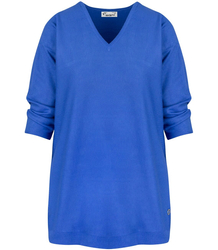 Classic warm women's heart sweater ROSALIA