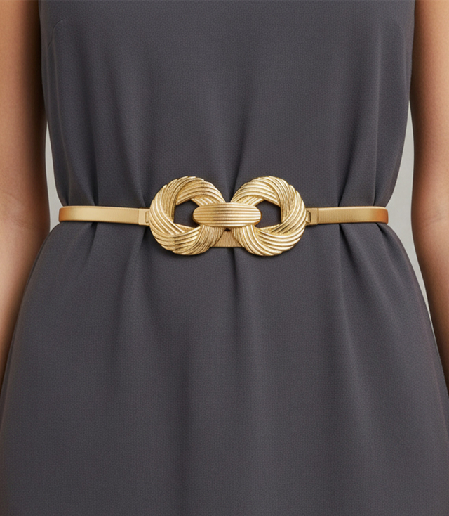 Women's decorative belt for dresses