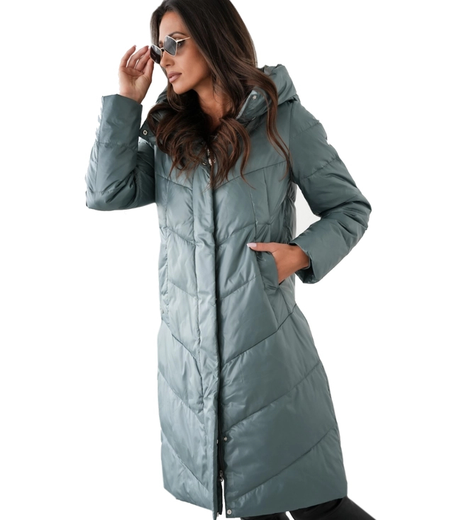 Warm women's winter coat Quilted Insulated MATYLDA