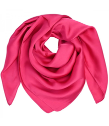 Delicate smooth scarf shawl single color elegant 70x70 cm