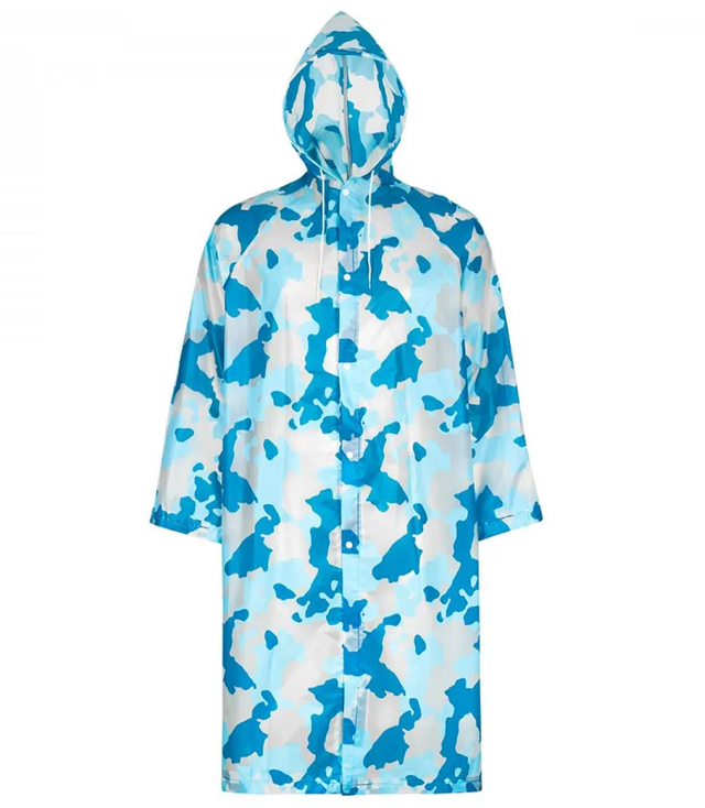 Unisex 100% PVC waterproof raincoat - fashionable patterns