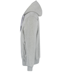 Men's warm, thick sweatshirt with a hood