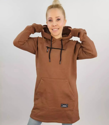 Long sweatshirt sweatshirt dress hood zippers