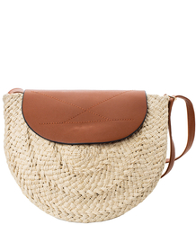 Summer semicircular bag shoulder bag with flap