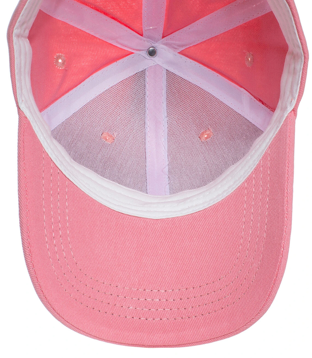 Children's baseball cap decorated with plastic bunny