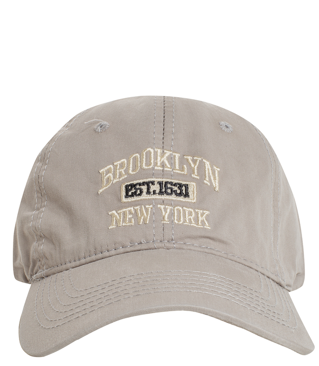 Unisex baseball cap with BROOKLYN embroidery