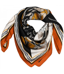 Stylish Elegant Scarf Mix of beautiful patterns 70x70 cm