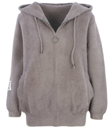 BOMBERKA krótka kurtka Węłna ALPAKA kaptur