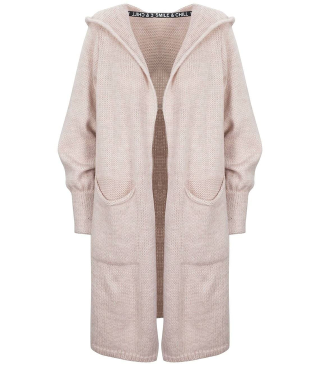 Long THICK cardigan puffy sleeve