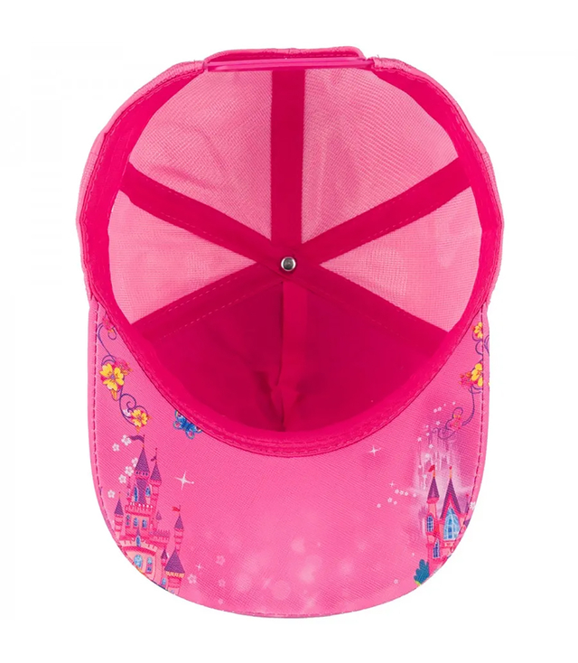 Children's baseball cap decorated with bunny print