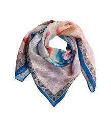 Elegant women's scarf with an insane 70x70 pattern