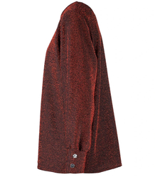 Elegancka bluzka z brokatem Brokatowa Plus Size MIRIAM