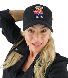 TEDDY bear embroidered baseball cap 