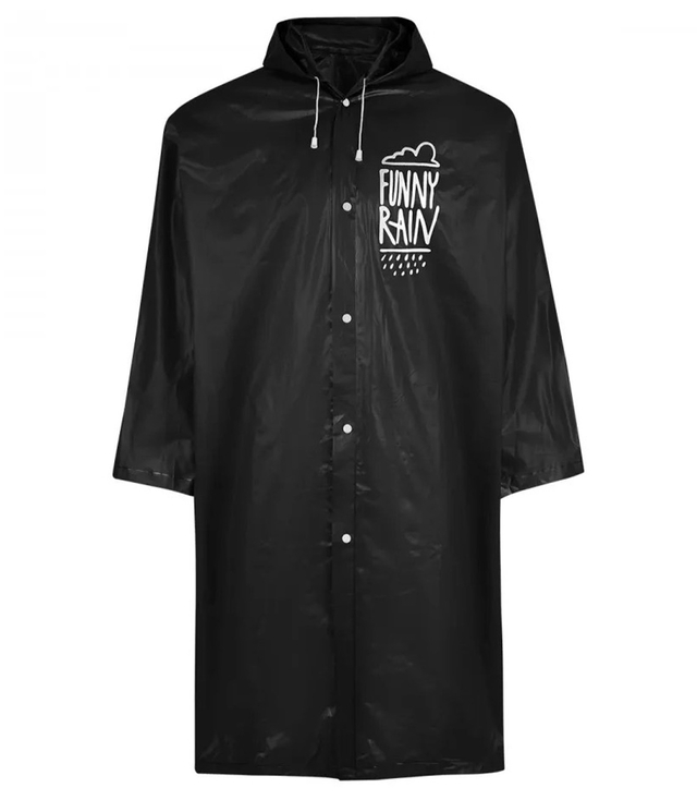 Płaszcz przeciwdeszczowy unisex 100% PVC wodoodporny – modne wzory