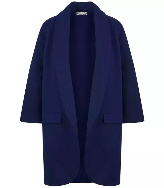 Żakiet Narzutka Marynarka + spodnie +SIZE