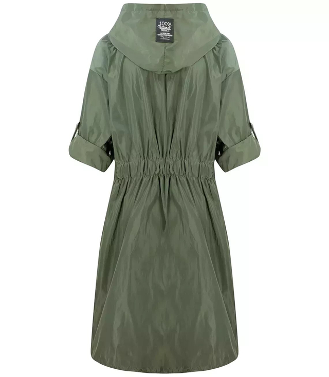 Parka jacket coat hood fashionable cut
