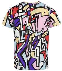 Men's t-shirt, short sleeve, colorful print