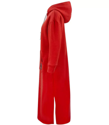 Long sweatshirt oversized tracksuit dress