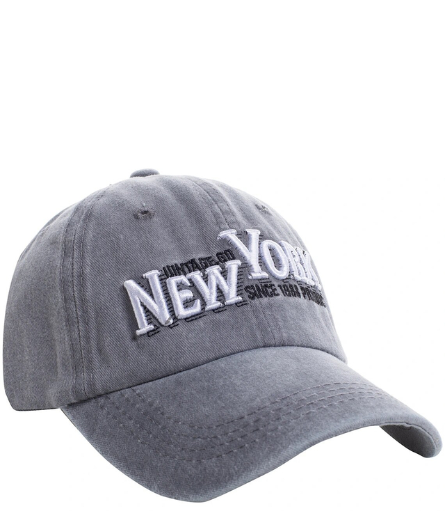 Czapka z daszkiem męska haft New York Vintage