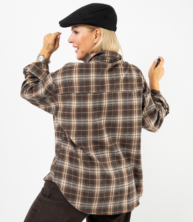 Timeless FRIDA plaid flannel shirt