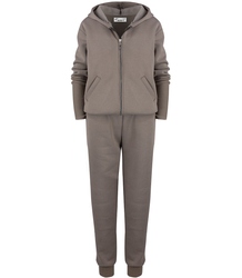 Sports tracksuit set fleecy cotton smooth oversize MIRABELL