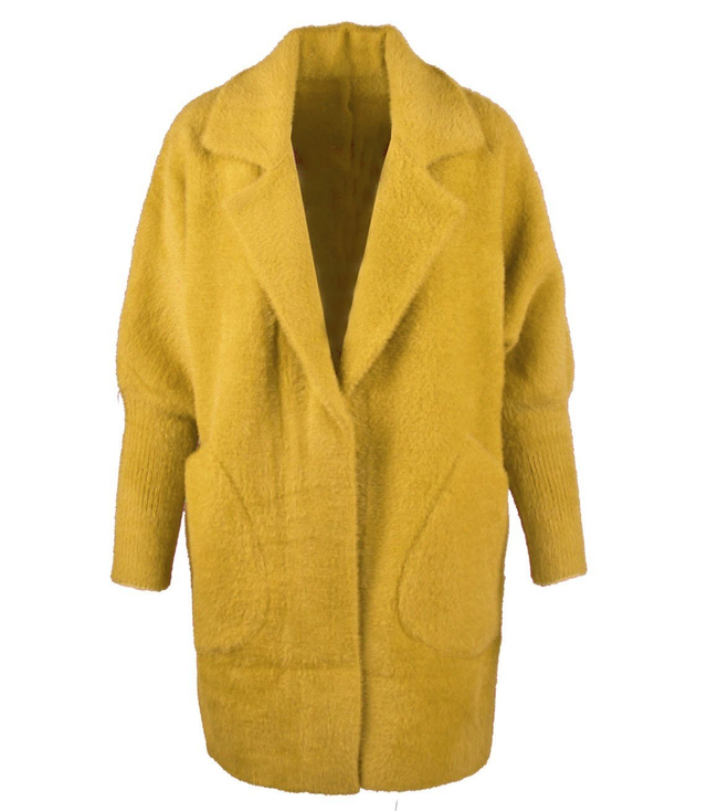 A warm coat coat ALPACA jacket