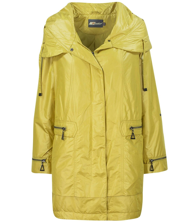 Long transitional jacket Oversized coat