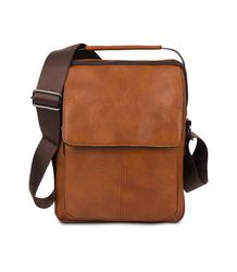 Men's SMALL rectangular padded bag elegant