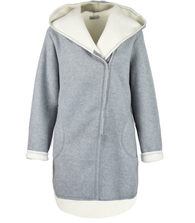 Women's warm parka fleece hoodie