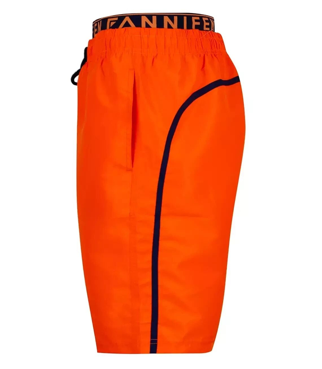 Men's plain swim shorts with belt
