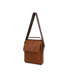 Men's SMALL rectangular padded bag elegant