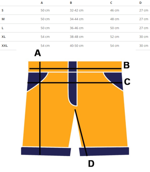 Comfortable men's shorts - lightweight, breathable, for training and everyday wear