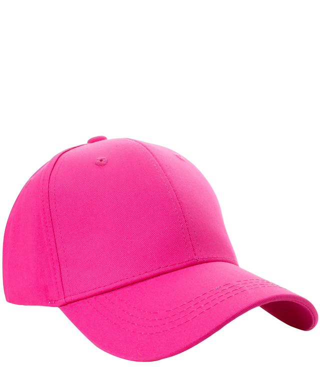 One-color baseball cap