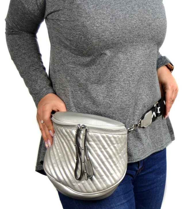 A large hipster crossbody bag