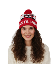 Winter Christmas hat with pom-pom - perfect for preze