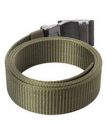 Universal men's belt 120/3.5 cm Metal clip buckle