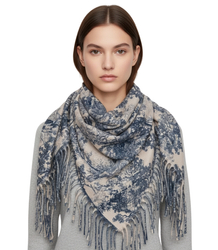 Fashionable women's tassel scarf women's elegant shawl