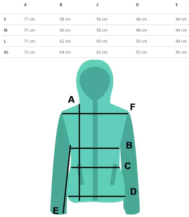 Warm unisex sweatshirt plain cotton BASIC