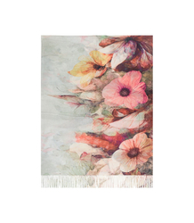 Women's floral pattern scarf 180x70