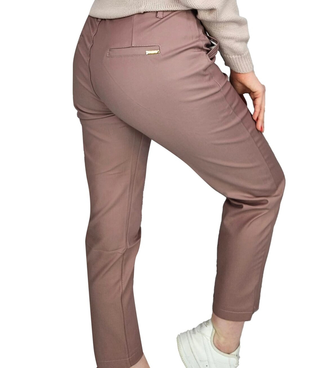 Damskie eleganckie spodnie kolorowe cygaretki VALERIA