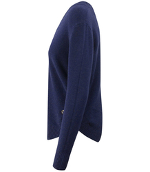 Sweter Klasyczny Gładki ciepły w SEREK