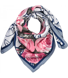 Stylish Elegant Scarf Mix of beautiful patterns 70x70 cm