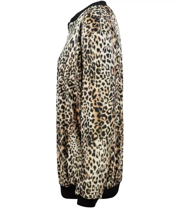 POP ART suede bomber jacket